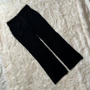 Old Navy Black Maternity PantsSize S (Hole at bottom of leg)